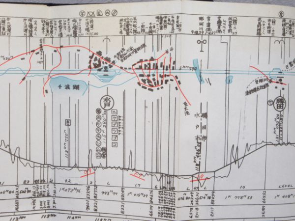 鉄道資料 管内線路一覧略図 東京鉄道局 昭和２９年 東海道線 中央線 