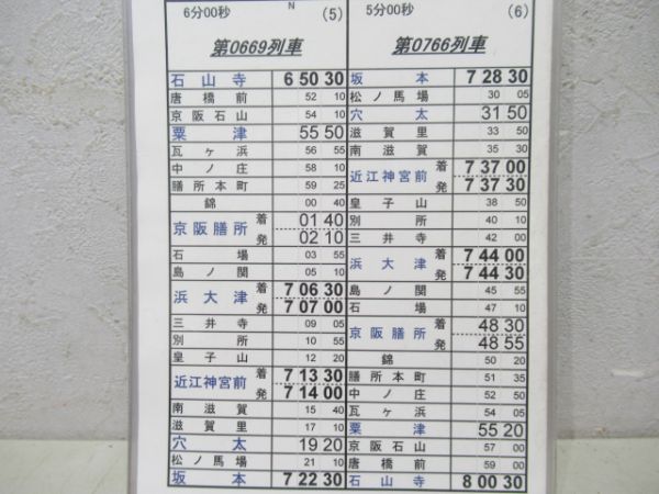 京阪石山坂本線揃い