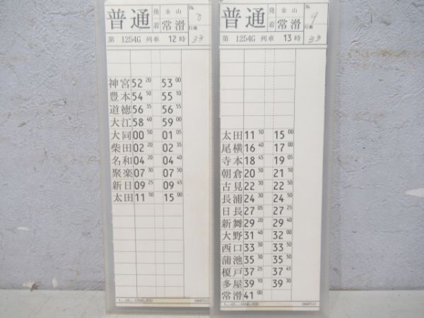 名鉄揃い(常滑線・河和線・知多新線)