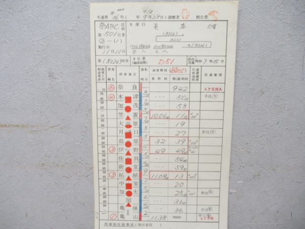 奈良運転所D51