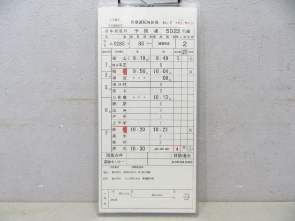 府中鉄道部 5022行路 揃い