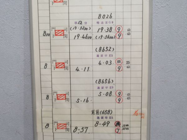 門司機関区ブルトレ揃い