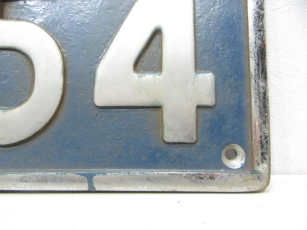 「EF58 54」プレート と 製造銘板 のセット
