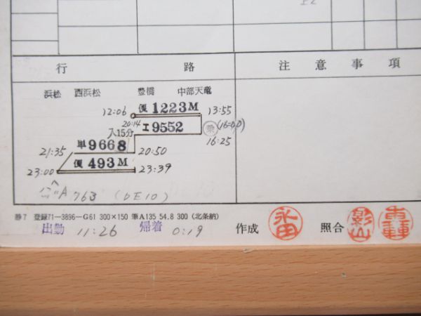 豊橋機関区飯田線