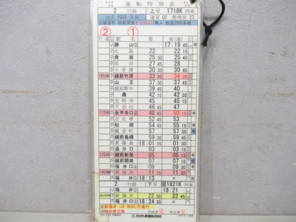 えちぜん鉄道揃い