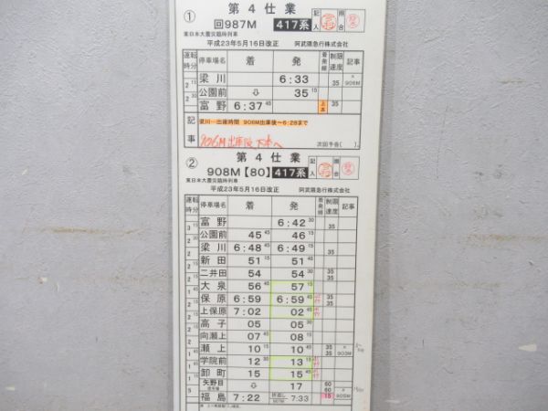 阿武隈急行揃い