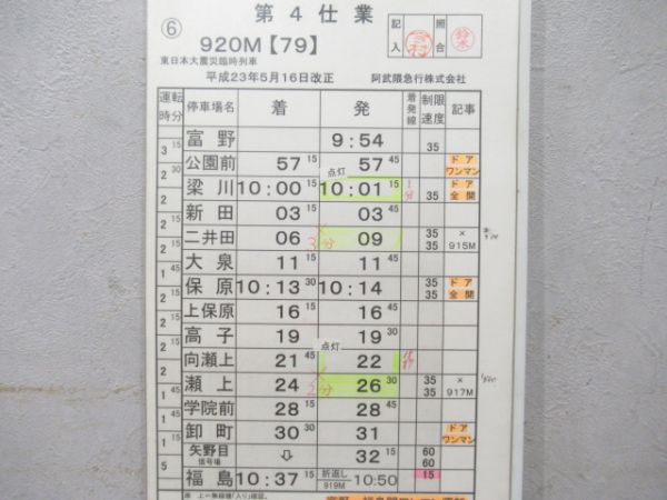 阿武隈急行揃い