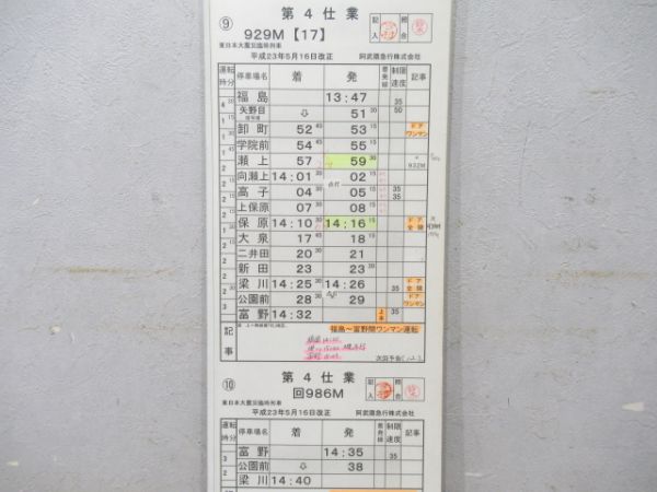 阿武隈急行揃い