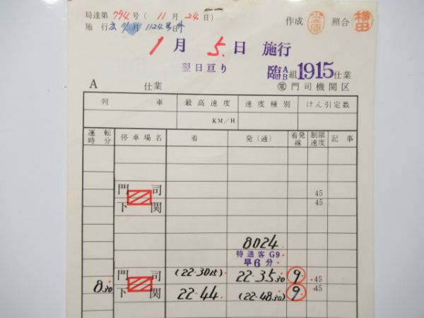 門司機関区ブルトレ揃い