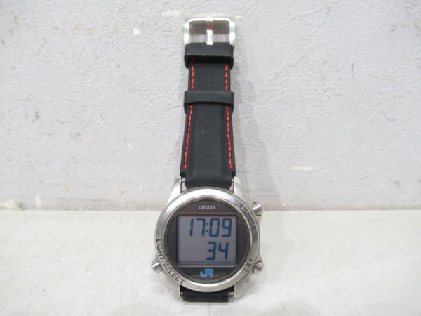 JR西日本デジタル腕時計