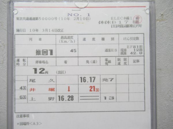 田端運転所北斗星