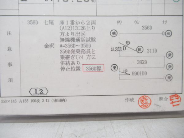 七尾運転区能登路