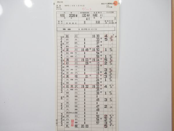 旭川運転所ライラック