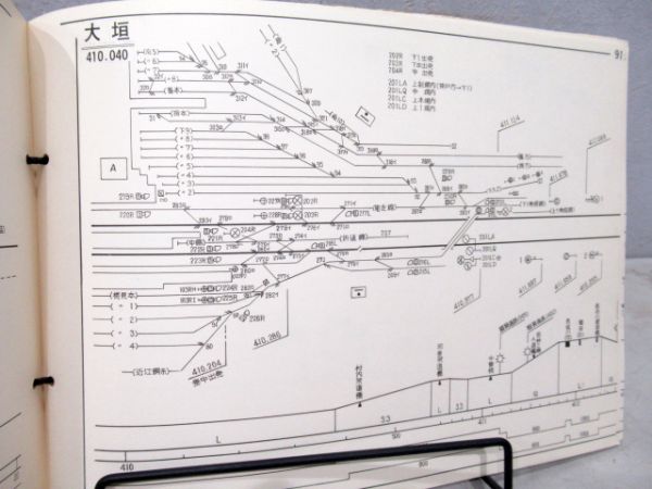 運転関係線路要図