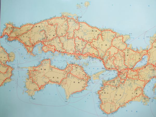 国有鉄道線路図(日本全土)