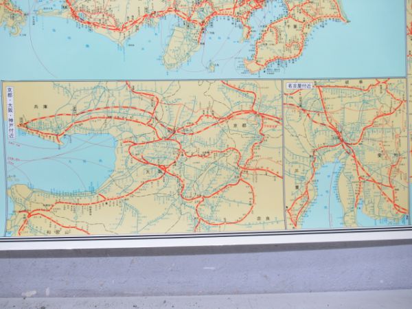 国有鉄道線路図(日本全土)