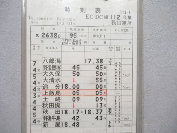 秋田運転所揃い