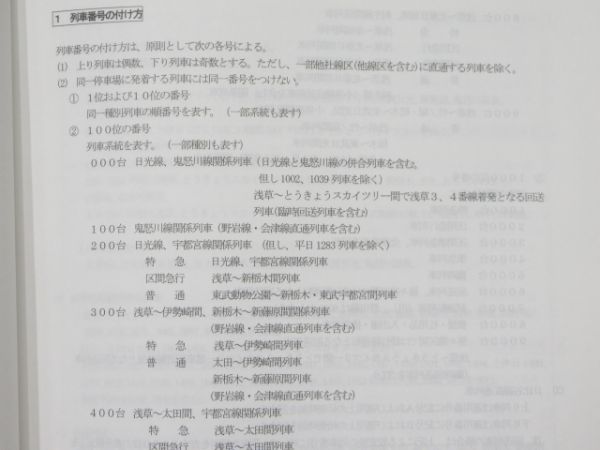 東武鉄道株式会社 列車運転時刻表 昭和51年7月20日現行 - 鉄道