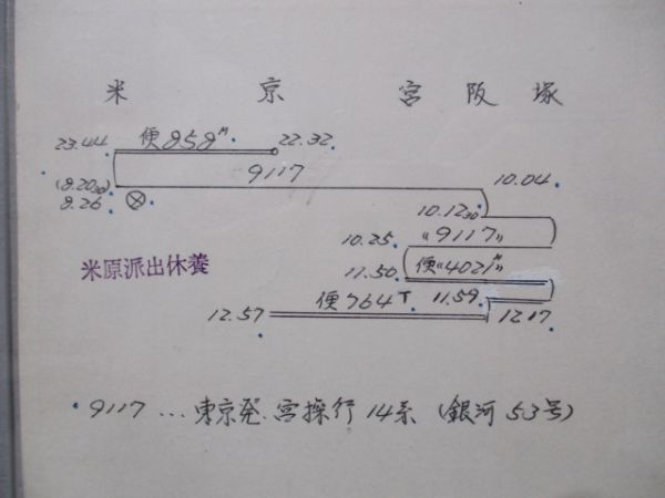 梅小路機関区銀河揃い