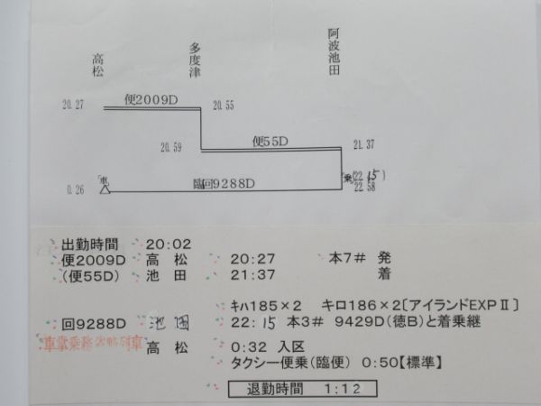 高松運転所アイランドEXP2仕業揃い