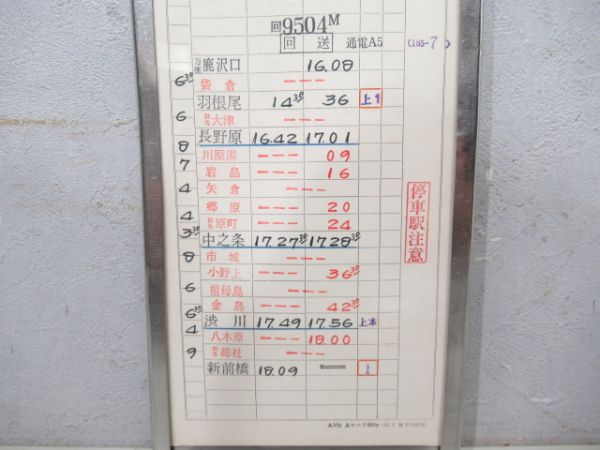 新前橋区 185系 (特急 白根入り)