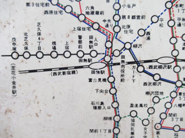 西武バス路線図