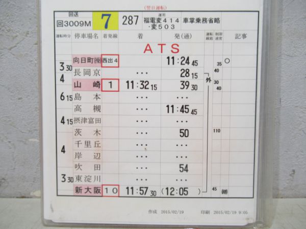 福知山運転所こうのとり