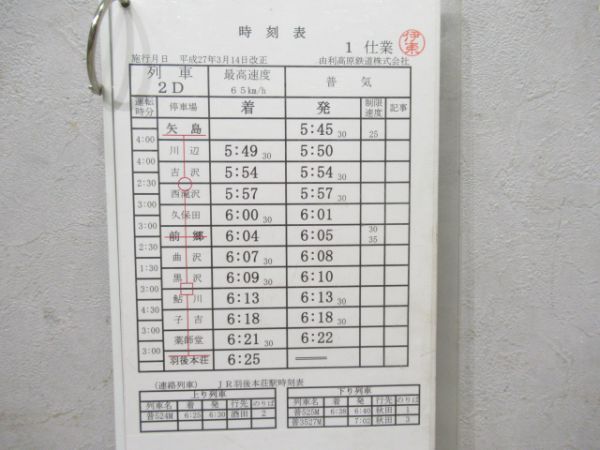 由利高原鉄道揃い