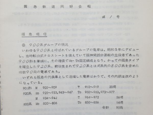 阪急鉄道同好会報1～40揃い