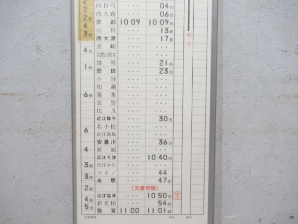 京都電車区雷鳥揃い