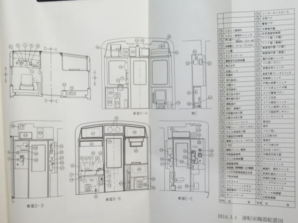 阪神5550系普通車説明書