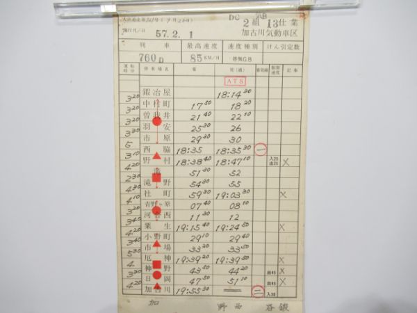 加古川気動車区バラ3仕業