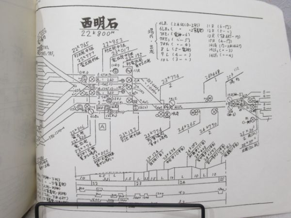 信号機建植位置及び配線略図