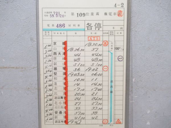 高槻電車区新快速