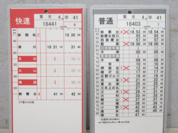 神戸電鉄快速入り揃い