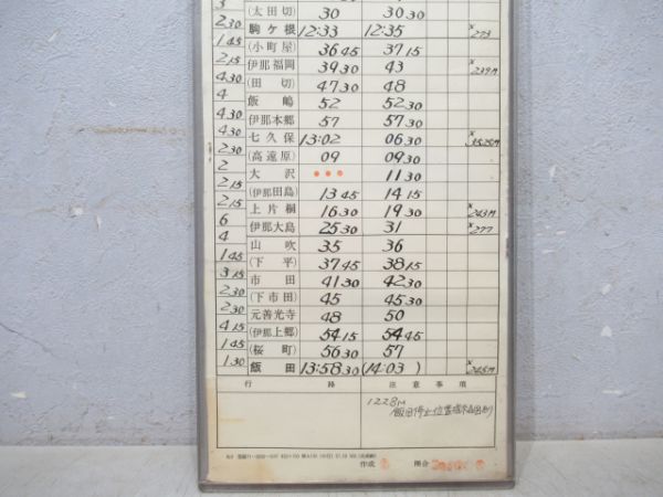 伊那松島機関区 79仕業 揃い (通票表示アリ)