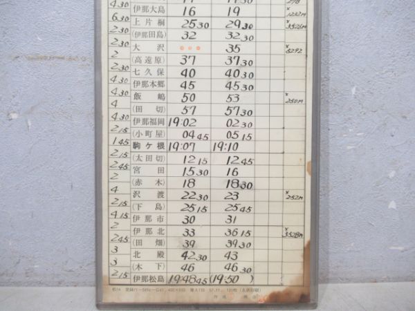 伊那松島機関区 79仕業 揃い (通票表示アリ)