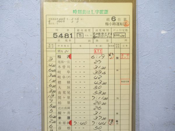 梅小路運転区 6仕業 定期貨物 揃い