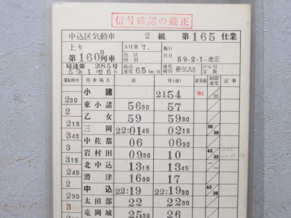 中込区気動車 165仕業 揃い (小海線)