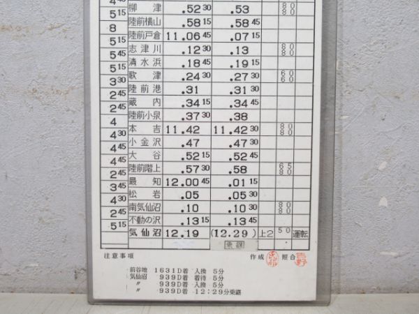 小牛田運輸区 509仕業 揃い