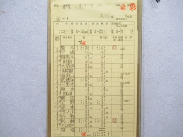 熊本運転所 4仕業 揃い