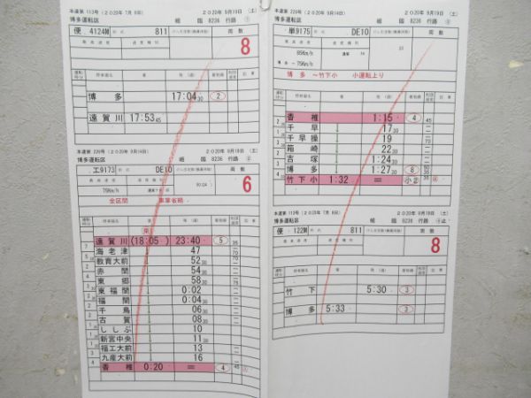 博多運転区DE10関連3枚