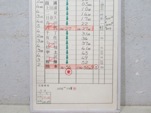 鹿児島運転所 18仕業 (ハイパー有明入り)