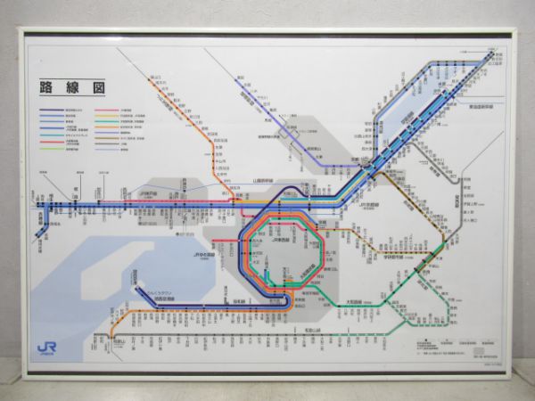 JR西日本 路線案内図