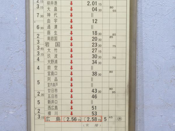 徳山地域鉄道部彗星・あかつき