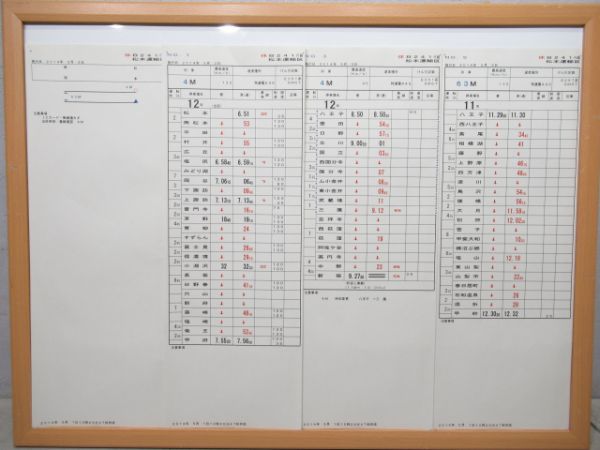 松本運輸区 B241行路 揃い(あずさ・スーパーあずさ 入り)