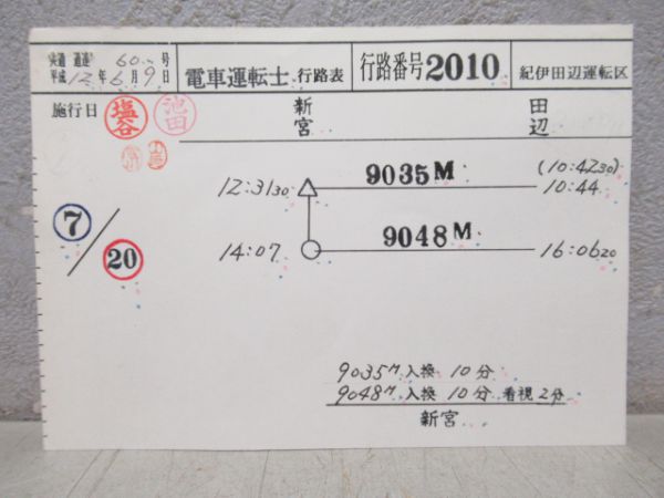 紀伊田辺運転区381系臨時くろしお揃い