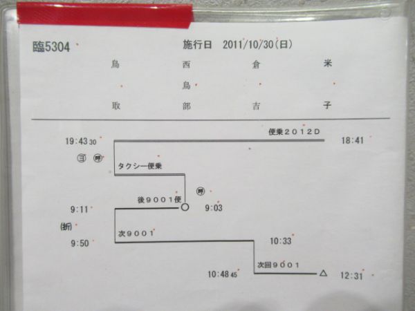 米子運転所お召し列車2仕業揃い組