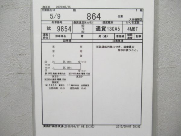 大井機関区 864仕業 揃い