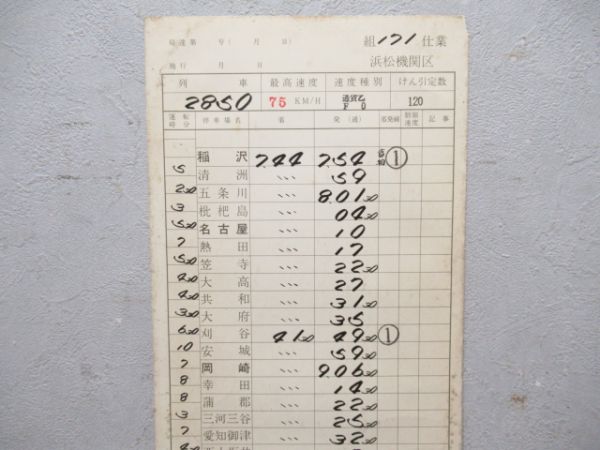 浜松機関区 ②仕業 (171/118)